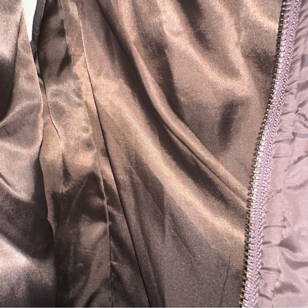 Quilted Brown Women's Vest - Picture 4 of 5